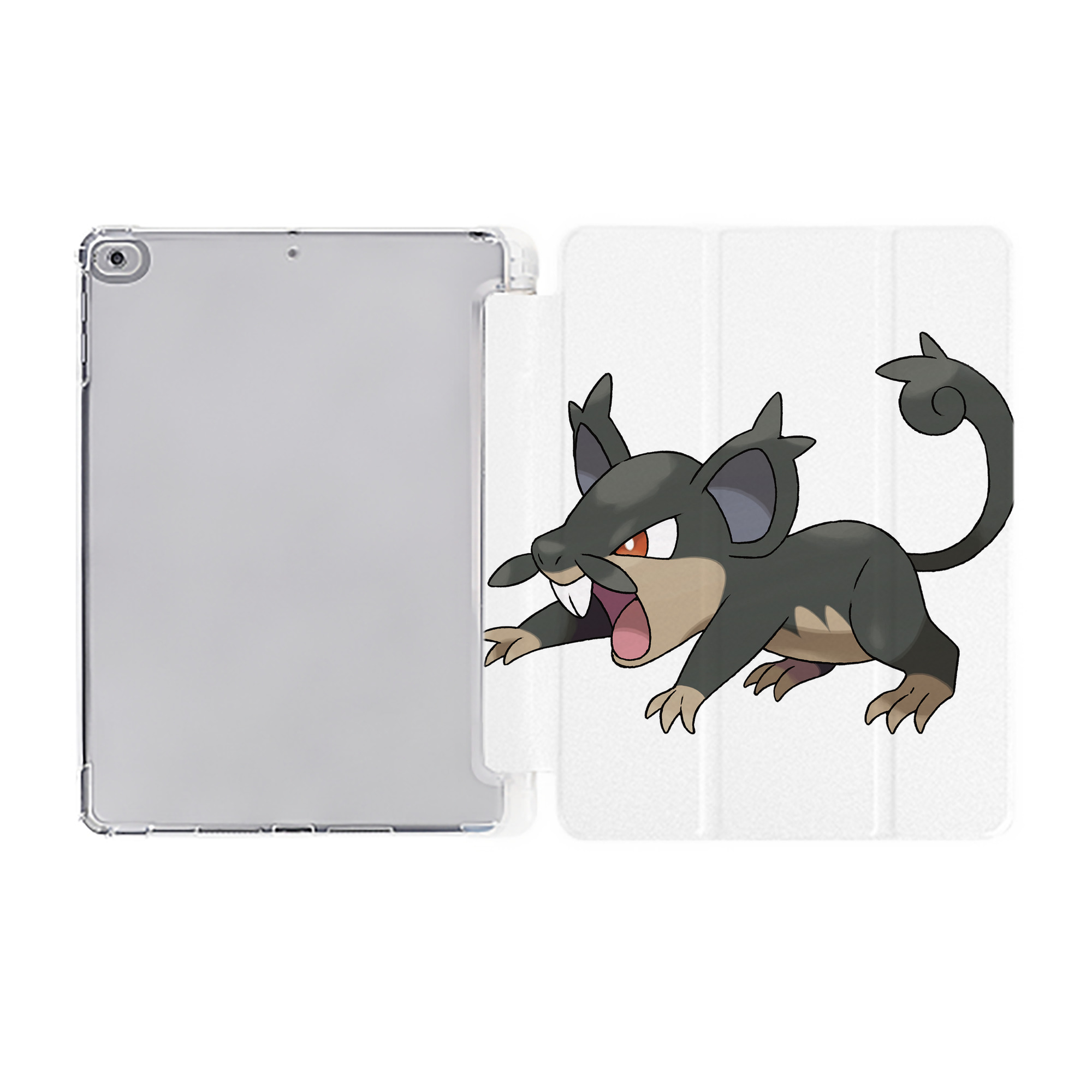 （画像用） ポケットモンスター Pokémon IPad ケース ペン収納付き 三つ折りスタンド PUレザー×シリコン 対応機種9.5/10.5/10.9インチ
